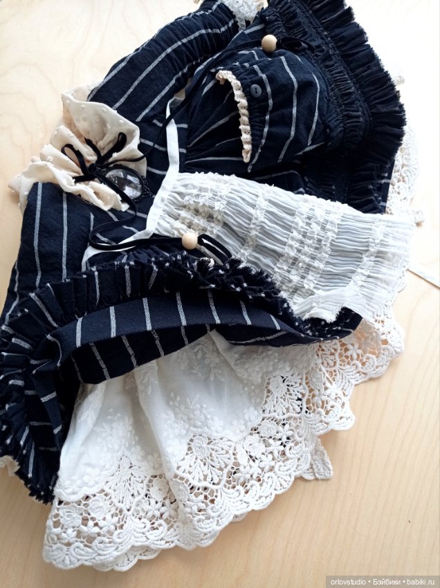 🖤🤎Платье "Винтажный графит" для Цвергназе/Zwergnase (фото 4)