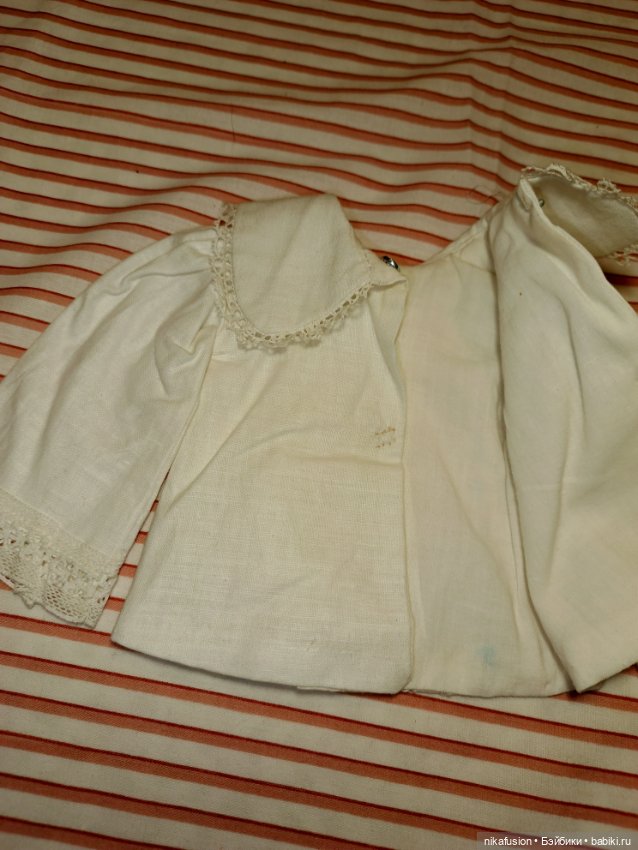 Костюм для антикварной или винтажной куклы рост 40 см (фото 6)