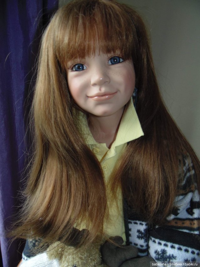 Продам редкую виниловую куклу Хейди от Сюзан Липпл ростом 90см (фото 3)