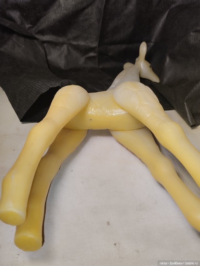 Игрушка СССР Жираф Дутыш — Винтажные куклы и игрушки детства (фото 8)