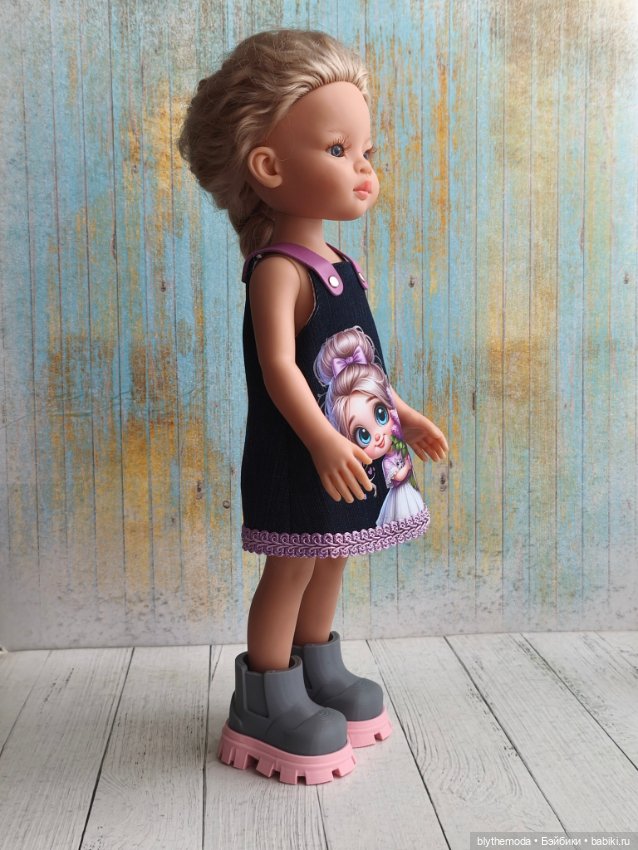 Резиновые ботиночки для куклы Паола Рейна (Paola Reina) 32 см (фото 2)