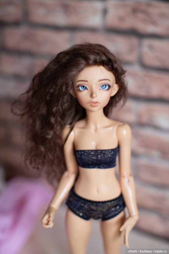 Продам паричок из козочки на шкурке для минифи (minifee), DIM doll, Doll Chateau. 16,5-18,0 см (фото 7)