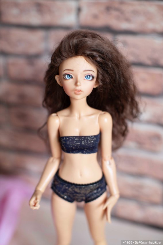 Продам паричок из козочки на шкурке для минифи (minifee), DIM doll, Doll Chateau. 16,5-18,0 см (фото 6)