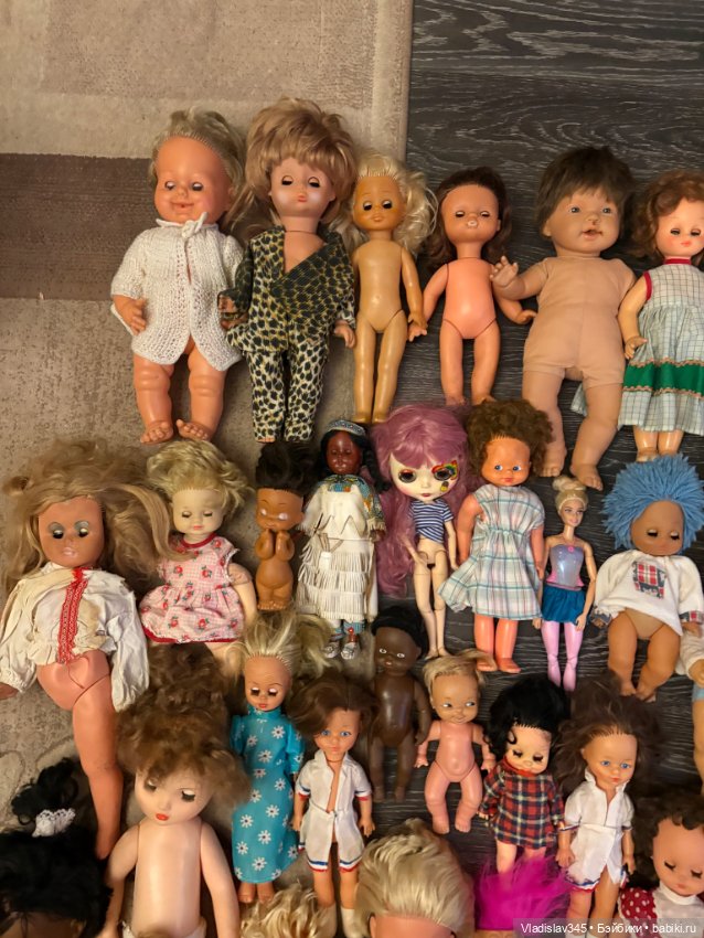 Куклы разные — Винтажные куклы и игрушки детства (фото 7)