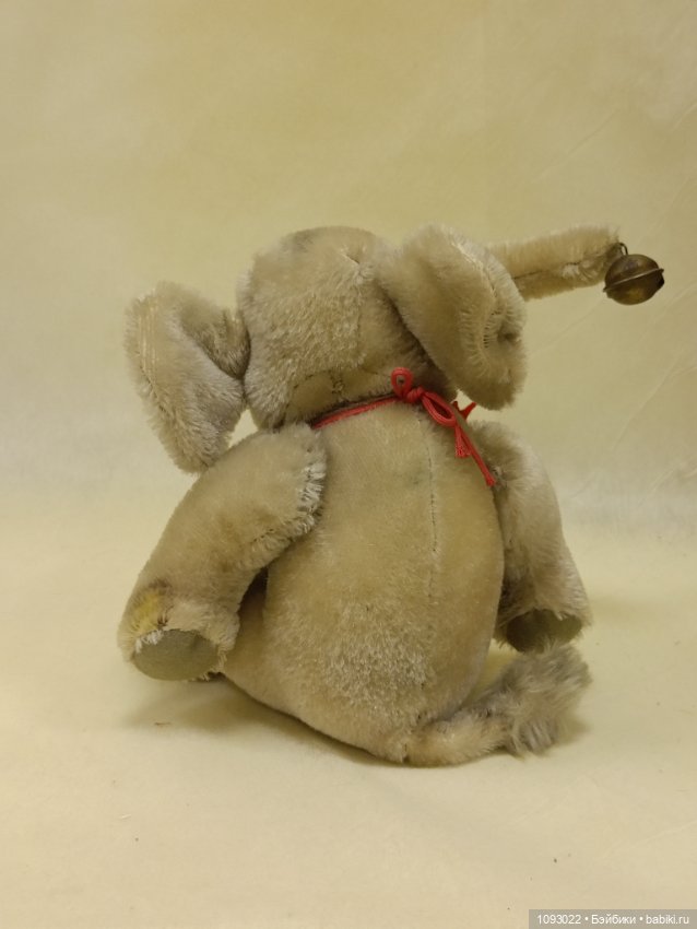 Винтажный слоник "Jumbo" Steiff (фото 5)