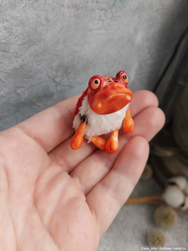 Мини жабаК — Авторские игрушки (фото 2)