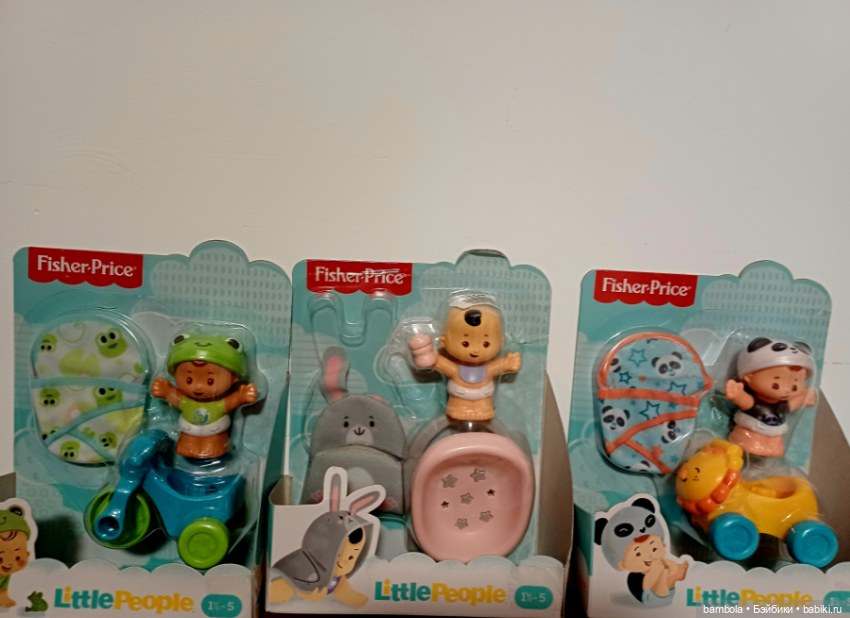 Наборы с малышами от Fisher-Price серия Little People