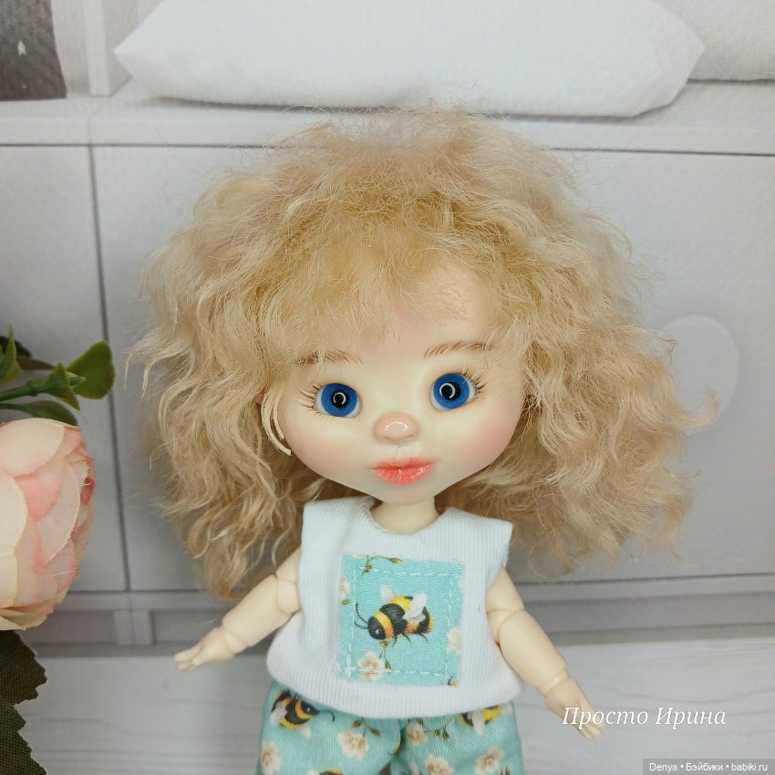 Ася Обитцу ob11 — Шарнирные куклы (не BJD) (фото 5)