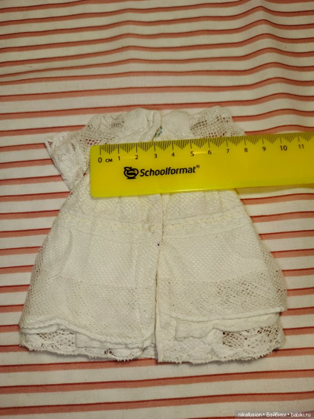 Платье на антикварную или винтажную куклу рост 16-18 см (фото 6)