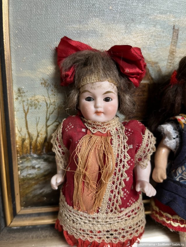 4 антикварные минички Schönau Hoffmeister, Armand Marseille, Heubach, Sonneberg (фото 7)