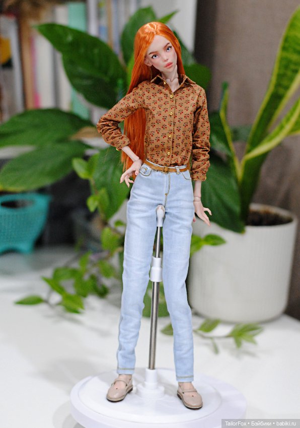 Реалистичны джинсы для Химеры от Нины Куриленко (Chimera doll) (фото 4)