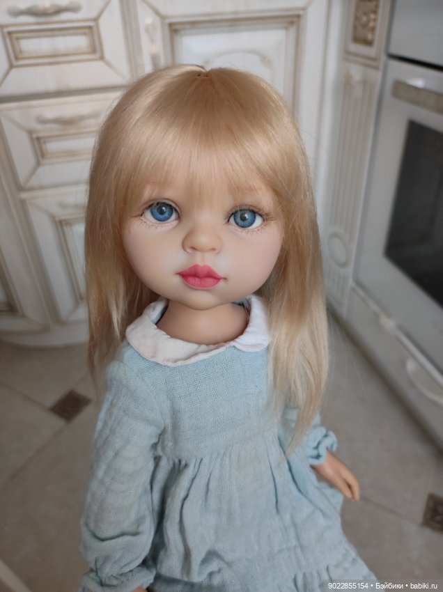 Продам очень красивый паричок из локонов козочки размер 8-9 (фото 3)