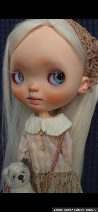 Blythe custom/блайз кастом с долепкой 🤍 (фото 3)