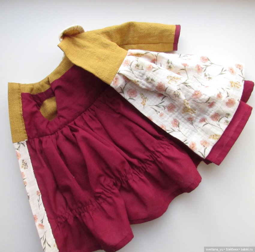 "Птичка"- платье для Готц (фото 7)