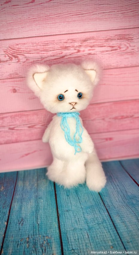 Котёнок Облачко💕 — Авторские игрушки (фото 5)