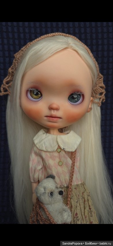 Blythe custom/блайз кастом с долепкой 🤍 (фото 2)