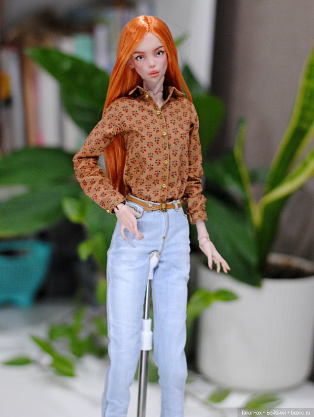 Реалистичны джинсы для Химеры от Нины Куриленко (Chimera doll) (фото 9)