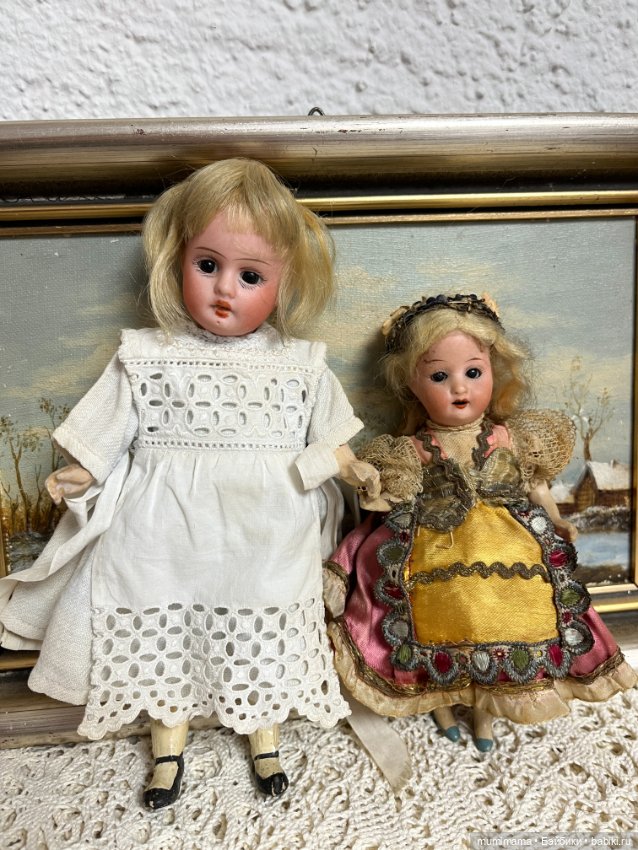 2 антикварные минички Schönau Hoffmeister, Heubach 250 рост 21-18 см (фото 2)