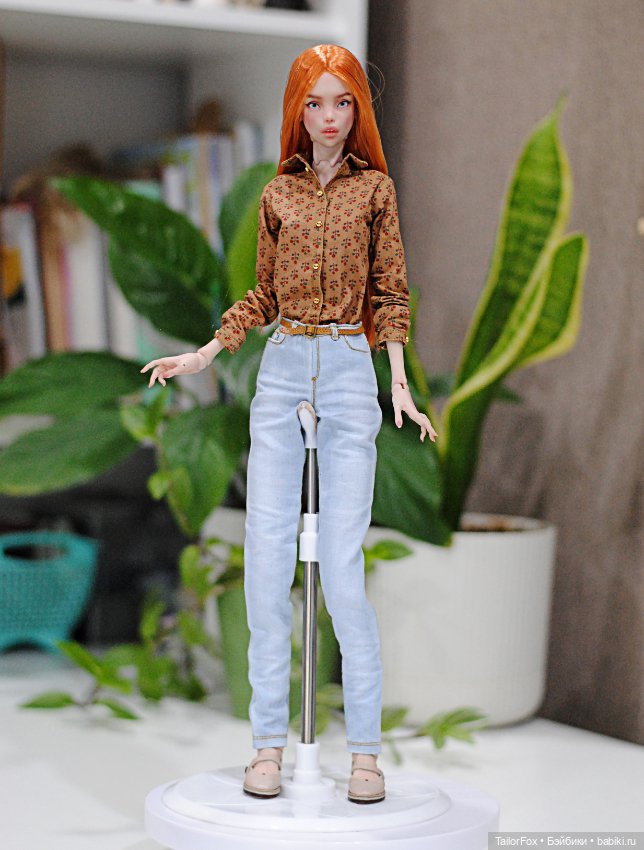 Реалистичны джинсы для Химеры от Нины Куриленко (Chimera doll) (фото 5)