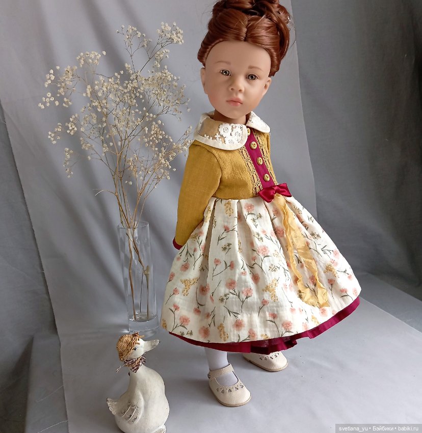 "Птичка"- платье для Готц (фото 5)