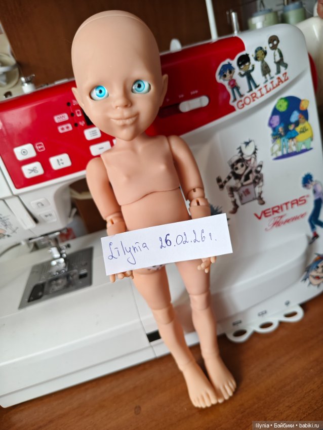 Авторская бжд куколка Софи