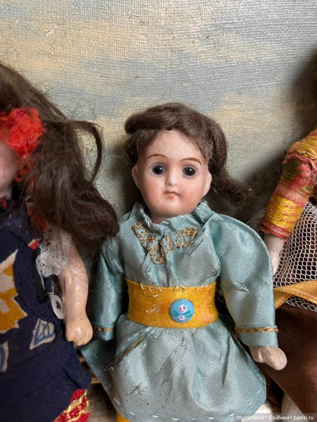 4 антикварные минички Schönau Hoffmeister, Armand Marseille, Heubach, Sonneberg (фото 10)