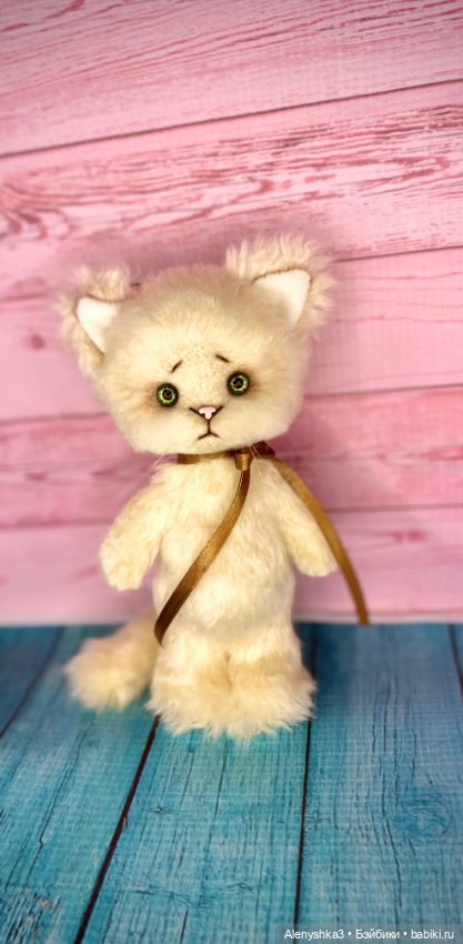 Котёнок Персик💕 — Авторские игрушки
