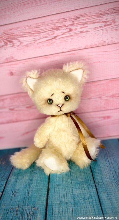 Котёнок Персик💕 — Авторские игрушки (фото 6)