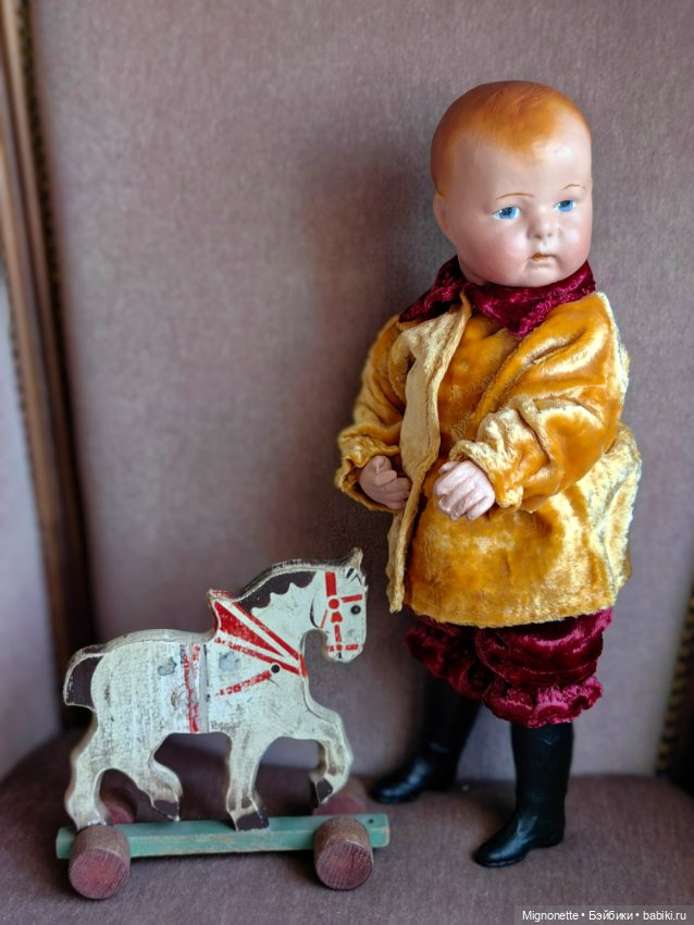 Мальчик-Печенька с лошадкой