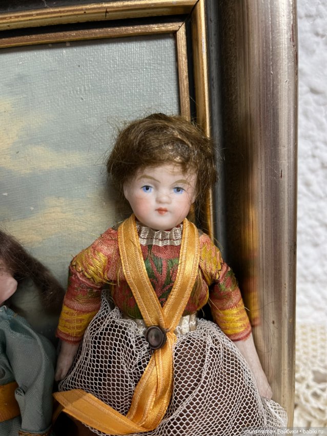 4 антикварные минички Schönau Hoffmeister, Armand Marseille, Heubach, Sonneberg