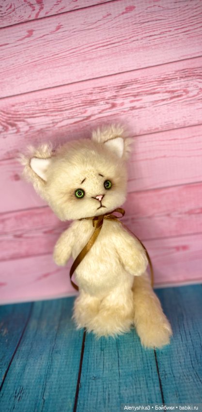 Котёнок Персик💕 — Авторские игрушки (фото 3)