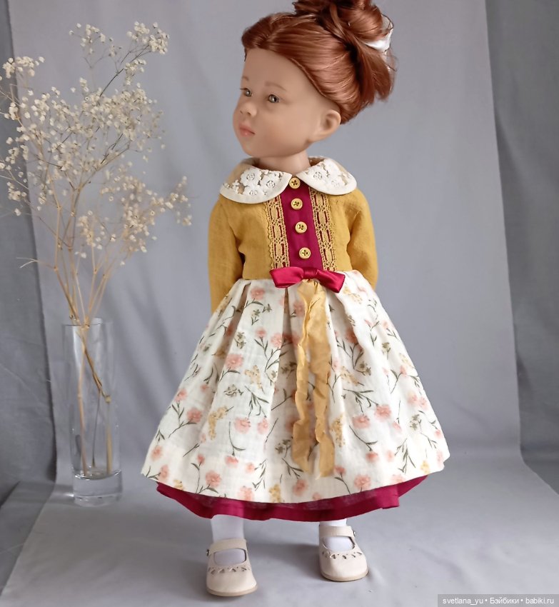 "Птичка"- платье для Готц (фото 2)