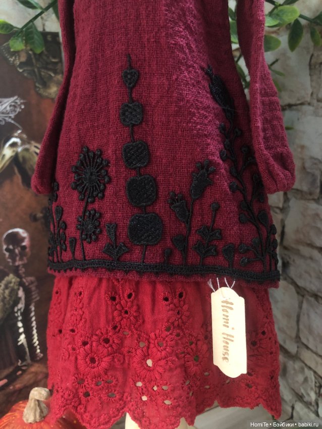 Бохо-платье «Ведунка» — Одежда для BJD (фото 2)