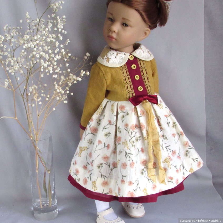 "Птичка"- платье для Готц (фото 4)