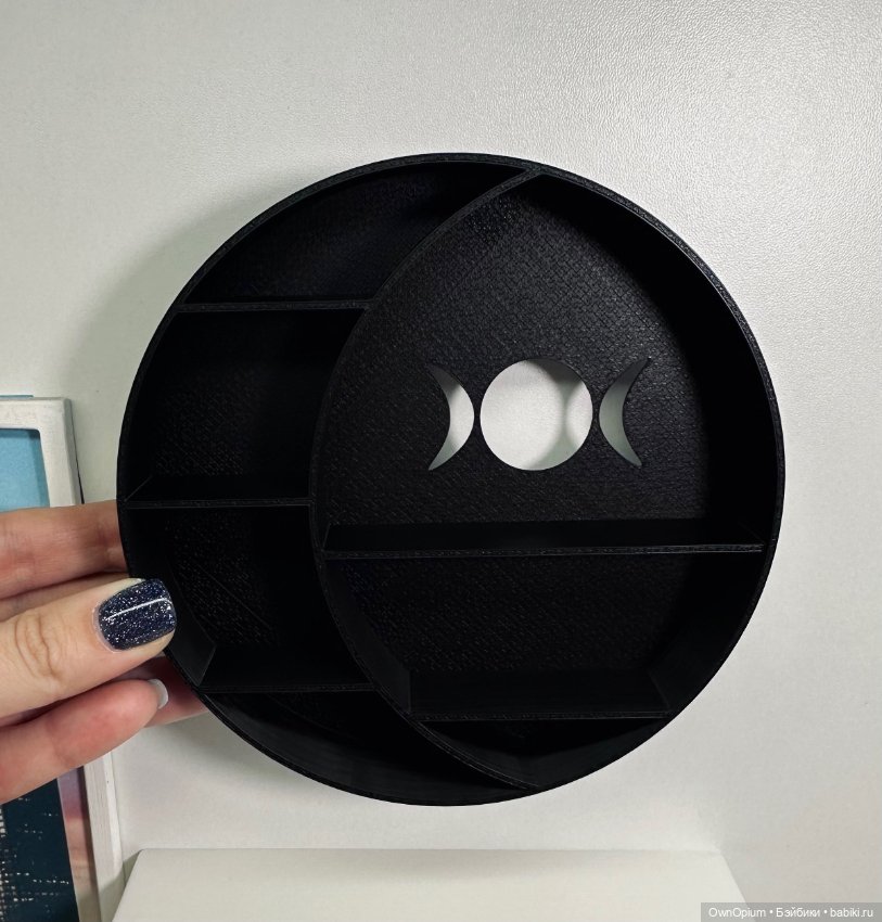 Круглая полка Трилуние 1:6 (14см) (фото 4)