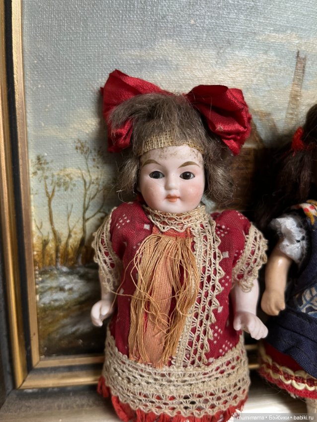 4 антикварные минички Schönau Hoffmeister, Armand Marseille, Heubach, Sonneberg (фото 8)