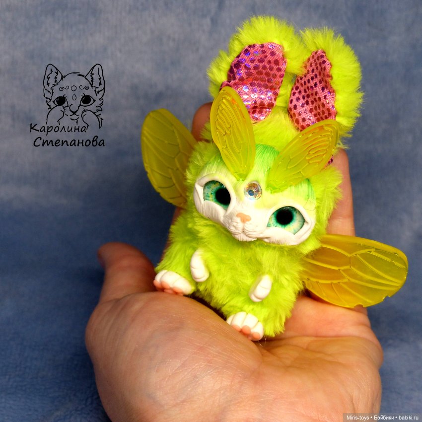 Кролокрыл - волшебный кролик (зеленый) (фото 7)