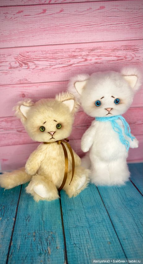 Котёнок Облачко💕 — Авторские игрушки (фото 8)