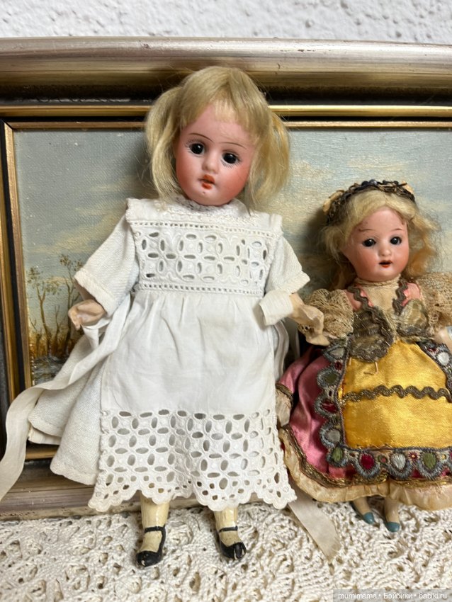 2 антикварные минички Schönau Hoffmeister, Heubach 250 рост 21-18 см (фото 4)