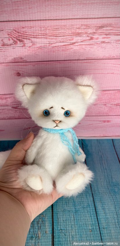 Котёнок Облачко💕 — Авторские игрушки (фото 2)
