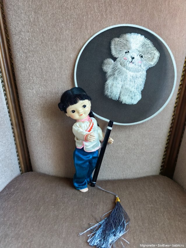 Винтажная китаяночка — Винтажные куклы и игрушки детства (фото 2)