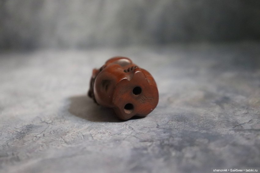 Нэцкэ "Тигр на скале". Винтаж (фото 2)