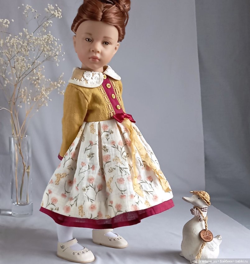 "Птичка"- платье для Готц (фото 6)