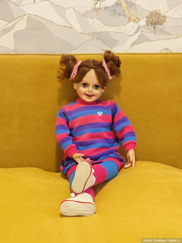 Большая винтажная кукла Джилл (фото 7)