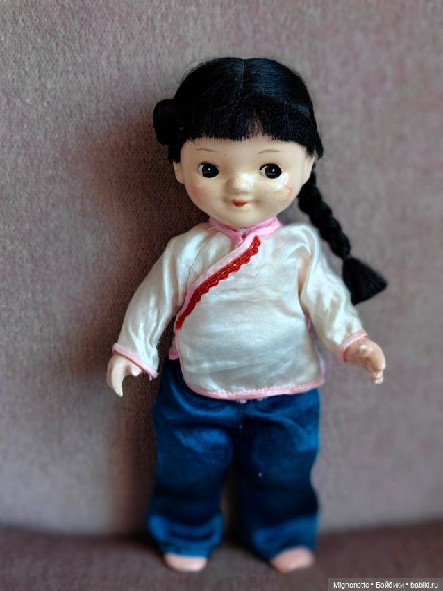 Винтажная китаяночка — Винтажные куклы и игрушки детства