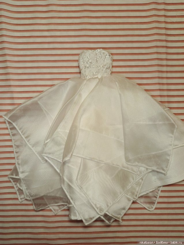 Платье на куклу БЖД 40-42, Тоннер, Поповы, Мукла (фото 4)