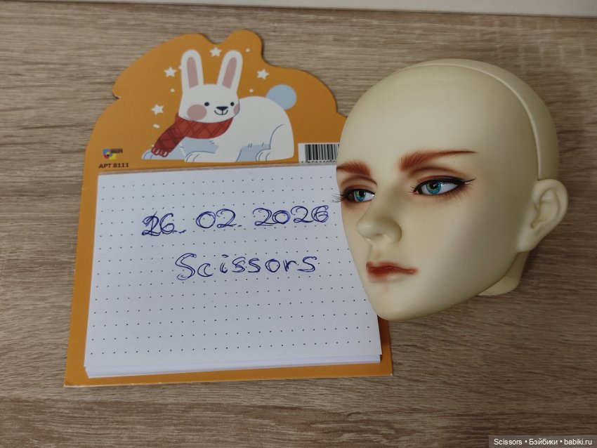 Голова Dollshe Rosen — Части кукол BJD (фото 5)