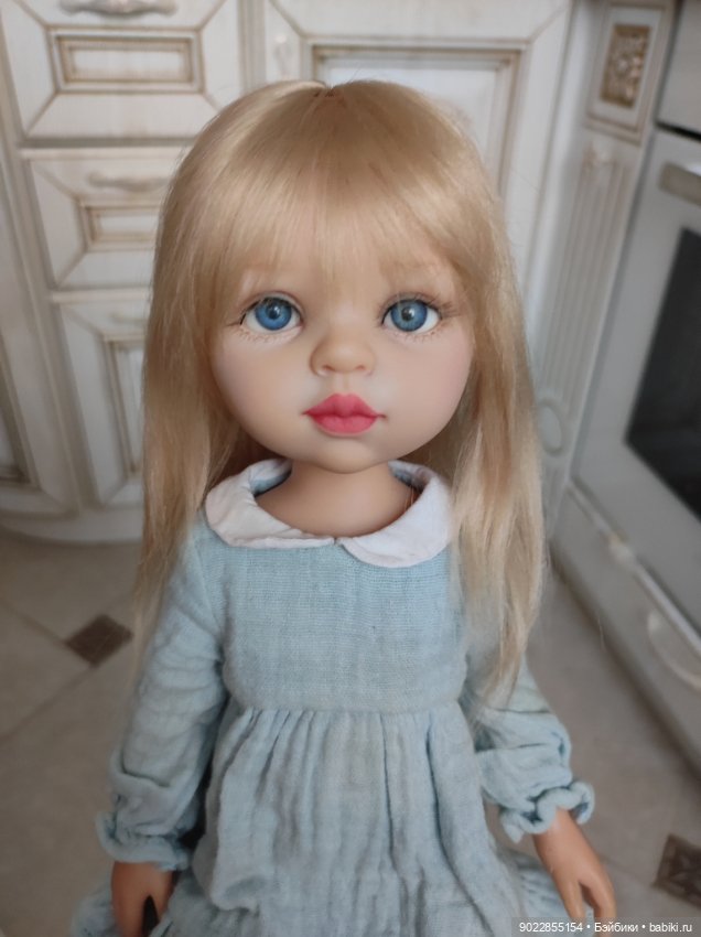 Продам очень красивый паричок из локонов козочки размер 8-9 (фото 2)