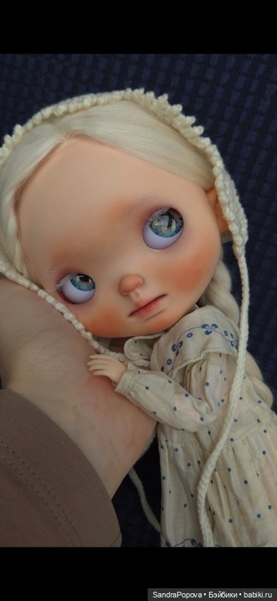 Blythe custom/блайз кастом с долепкой 🤍 (фото 6)