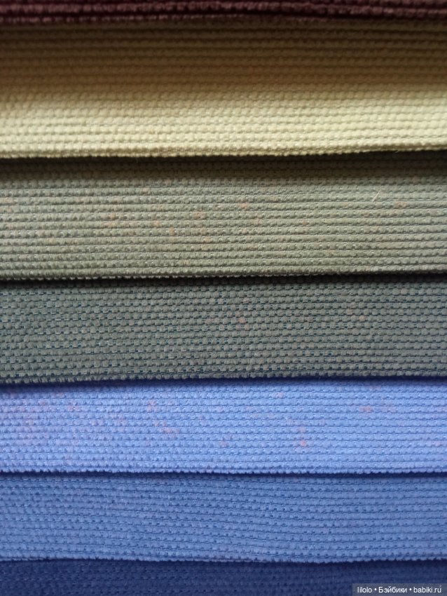 Лот тканей для кукольного рукоделия (фото 3)